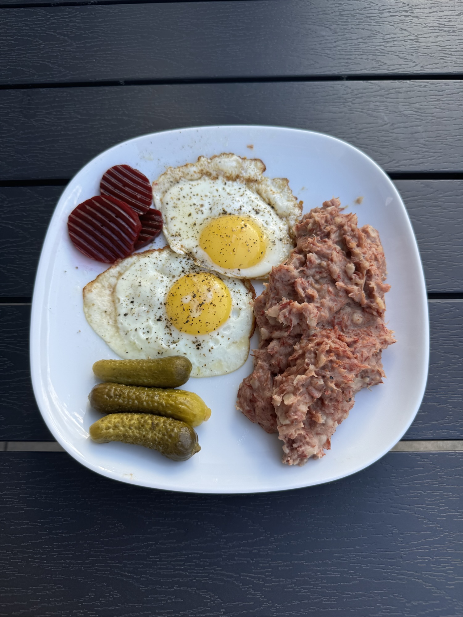 From Hamburg with Love: Labskaus with Eggs and Beets